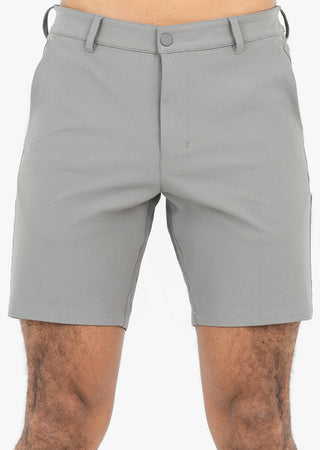 LC Men Adapt Shorts Classic Fit -8"R Pebble Grey