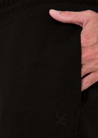 Men's Straight Leg Pants Black