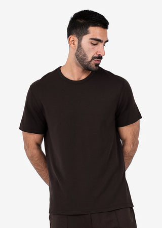 LC Mens All Around Lounge Tee Coffee