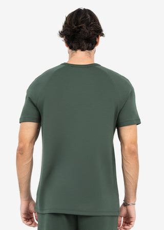 LC Mens All Around Lounge Tee Deep Green