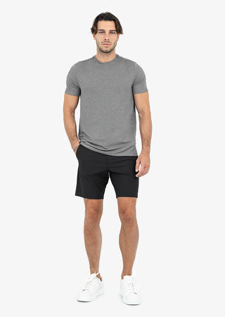 LC Mens Hybrid Active Tee Style Grey marl