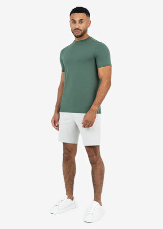 LC Mens Hybrid Active Tee Style Khaki Green