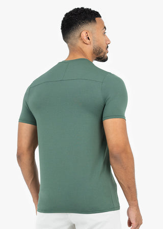 LC Mens Hybrid Active Tee Style Khaki Green