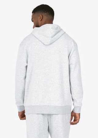 LC Mens Premium Sweat Hoodie Med Grey Melange