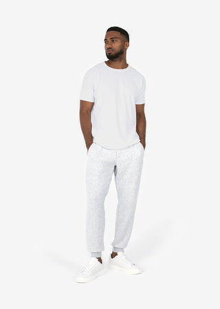 LC Mens Premium Sweat Jogger Med Grey Melange