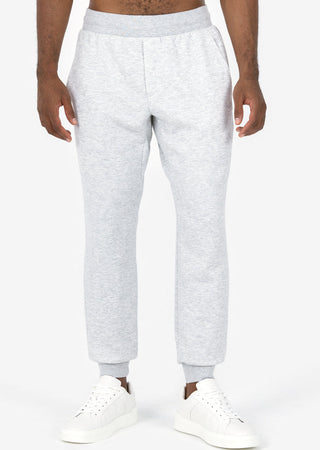 LC Mens Premium Sweat Jogger Med Grey Melange