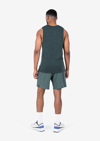 Men's Tank Khaki Green Melange