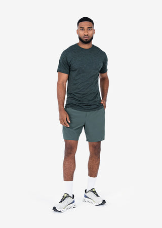 Men's Tee Khaki Green Melange