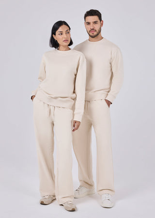 Unisex Oversized Sweater Ecru