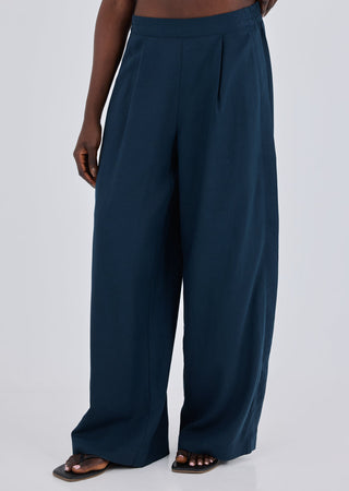 Women's Relaxed Pant Dark Navy