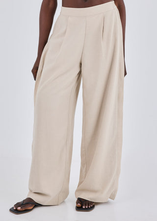 Women's Relaxed Pant Light Beige
