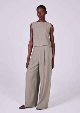 Women's Relaxed Pants Vintage Khaki