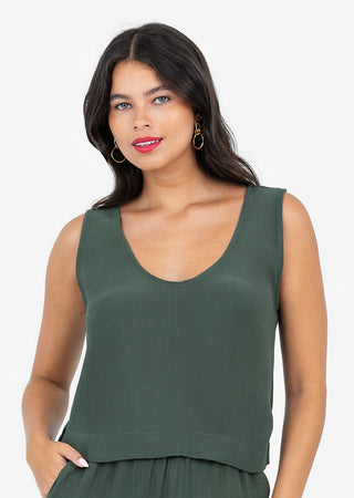 Women's Tank Ivy Green
