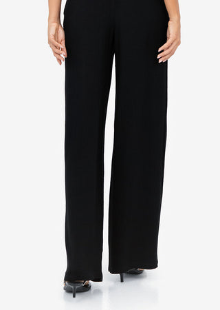 Women's Wide Leg Pants Black
