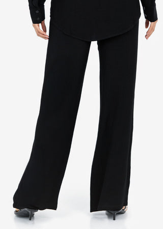 Women's Wide Leg Pants Black