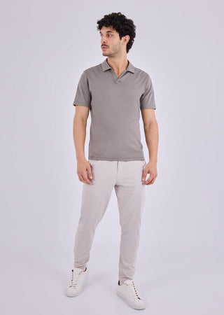 Men's Open Polo Vintage Khaki