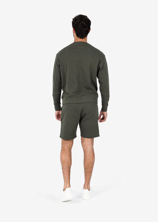 Men's Crew Neck Sweat Army Green