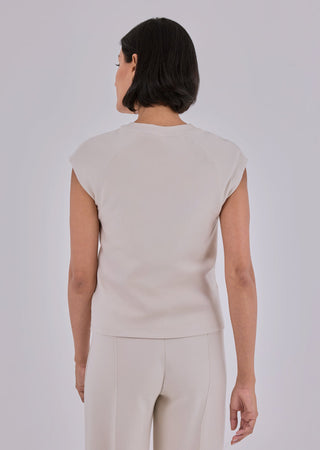 Women Effortless Raglan Tee Bone