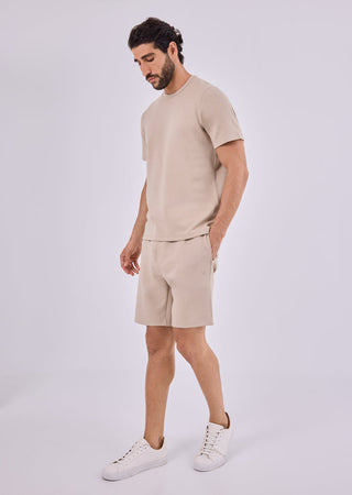 Men's Relaxed Shorts Beige