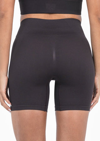 LC Seamless Rib Shorts Dark Cocoa