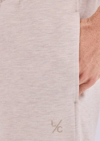 Men's Relaxed Shorts Oatmeal Heather