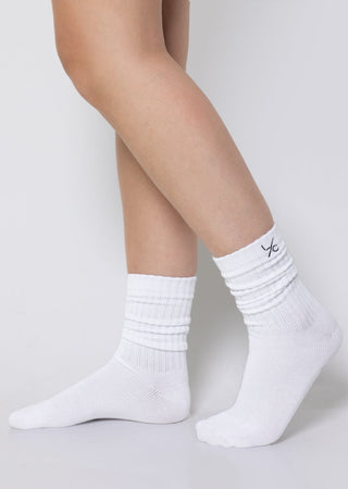 Slouch Socks Ivory (2 Pairs)