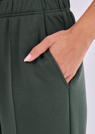 Women's Straight Leg Pants Green Forest