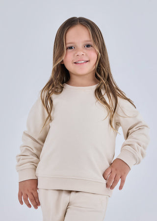 Unisex Kids Sweater Ecru