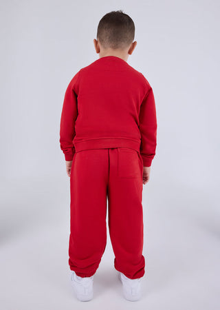 Unisex Kids Sweater Vivid Red