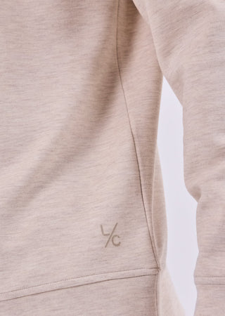 Men's Half-Zip Sweat Oatmeal Heather