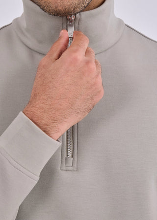 Men's Half-Zip Sweat Vintage Khaki