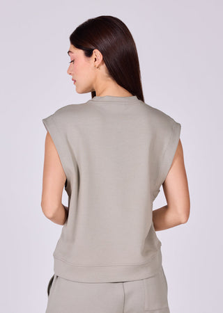 Women's Boxy Tee Vintage Khaki