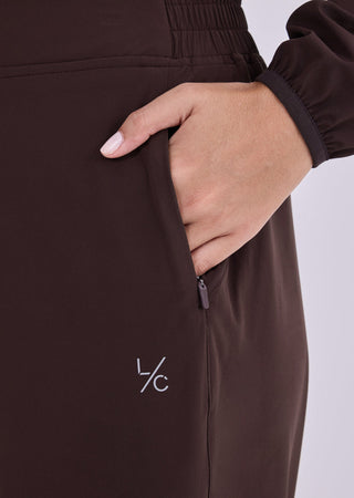 Women's Wide Leg Pant Dark Cocoa