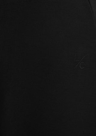 Women's Flat Waist Pant Black