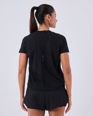 Women's Cap Sleeve Top & Shorts Black Set