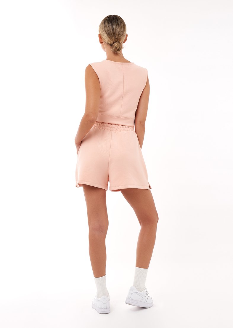 L'COUTURE Bottoms All-Around Lounge Short Rose
