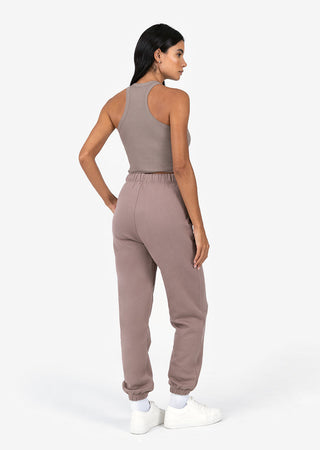 L'COUTURE Bottoms Life Lounge Oversized Jogger Praline