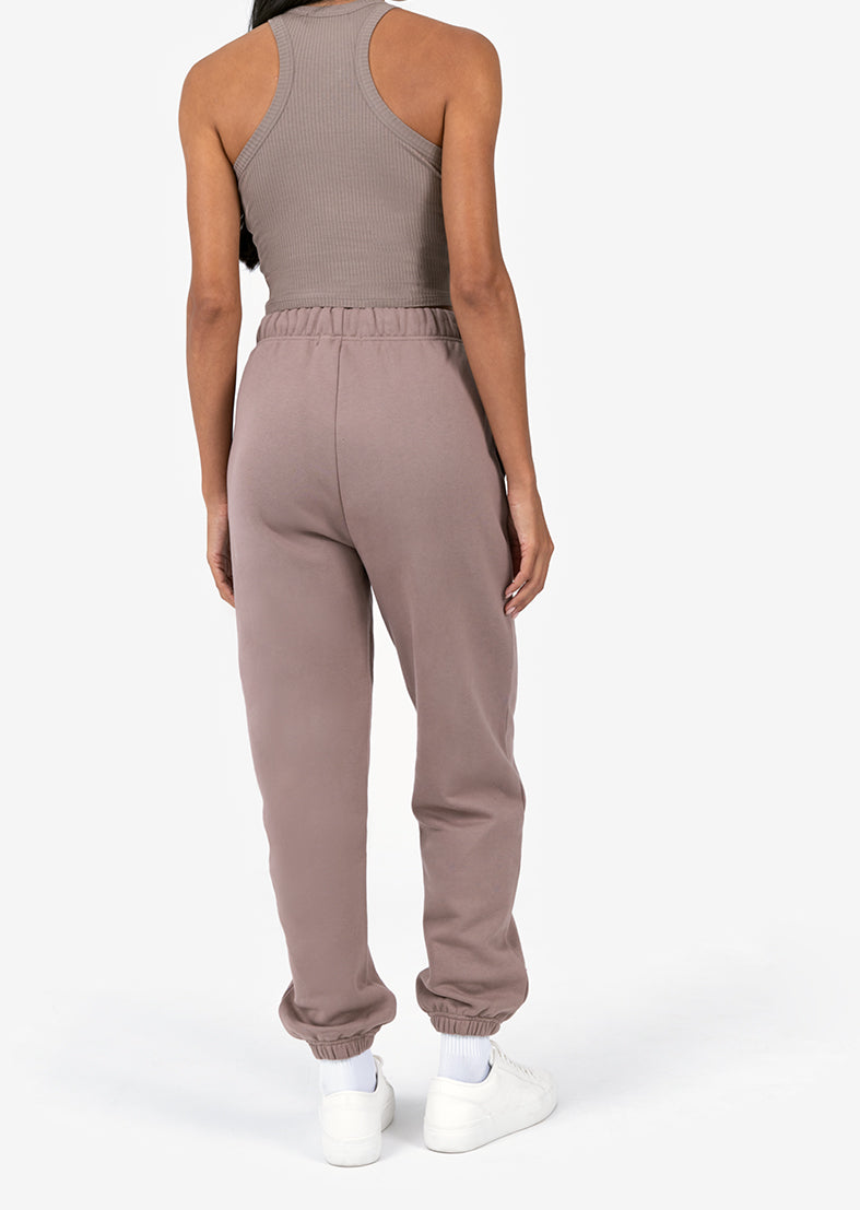L'COUTURE Bottoms Life Lounge Oversized Jogger Praline