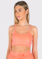 L'COUTURE Bralette PRE-ORDER SoCal Sorbet Terry Bralette Coral