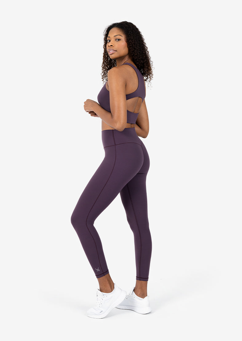 L'COUTURE Elevate Life 7/8 Legging Mulberry
