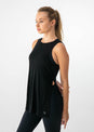 L'COUTURE Elevate Lounge Long Tank Black
