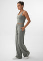 L'COUTURE Elevate Rib Tank Green