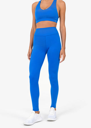 L'COUTURE Leggings Elevate Touch Full Length Legging Electric Blue