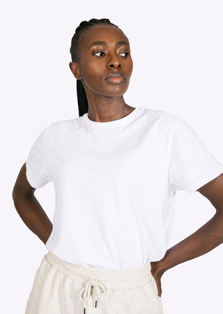 L'COUTURE Revive Lounge Tee White