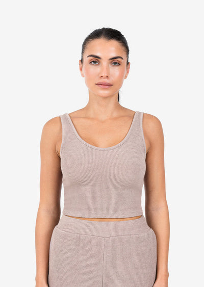 Grey Ribbed One Shoulder Fitted Activewear Set Aurora | Femme Luxe |  SilkFred US