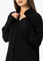 L'COUTURE Shirts Embody Plisse Shirt Black