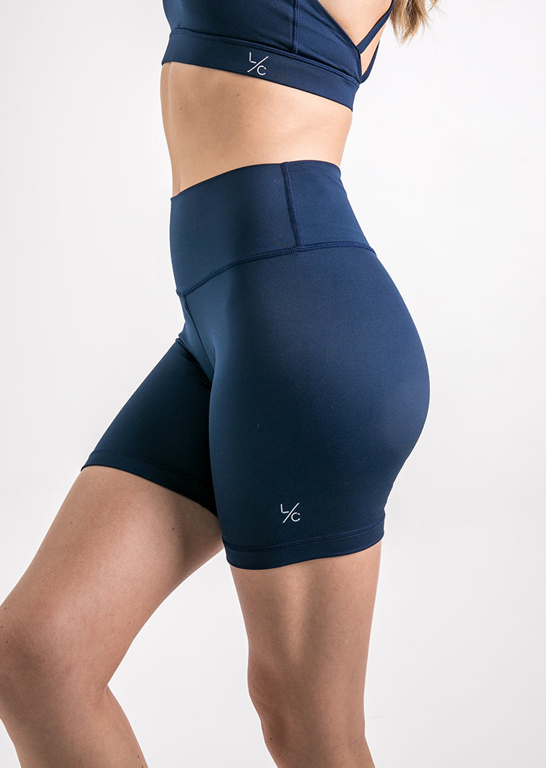 L'COUTURE Shorts Elevate Touch Cycle Shorts Navy