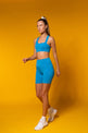 L'COUTURE Shorts Energy Cycle Short Ibiza Blue