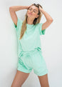 L'COUTURE Shorts SoCal Sorbet Terry Short Mint
