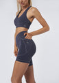 L'COUTURE Shorts Vitality Cycle Short French Navy